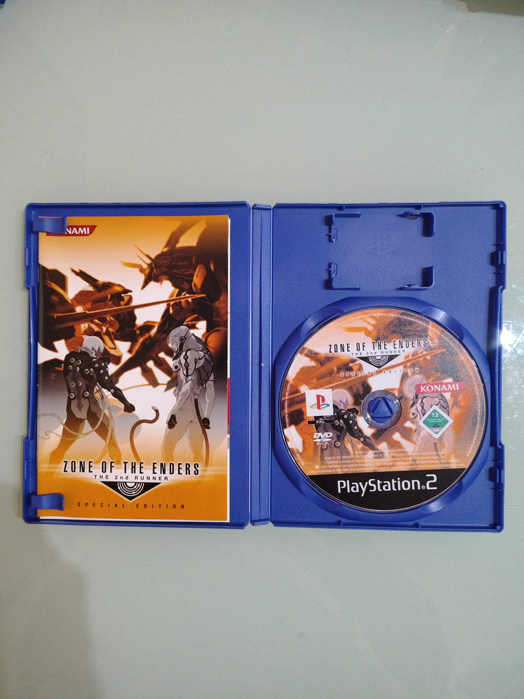 ZONE OF THE ENDERS THE 2ND RUNNER SPECIAL EDITION SECOND PS2 PAL ITA COMPLETO