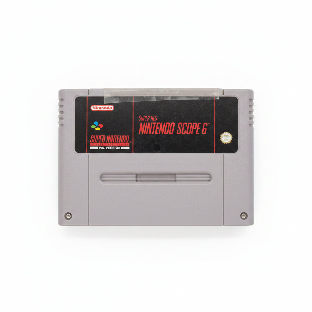 NINTENDO SCOPE 6 SUPER NINTENDO SNES  PAL ITA GIG