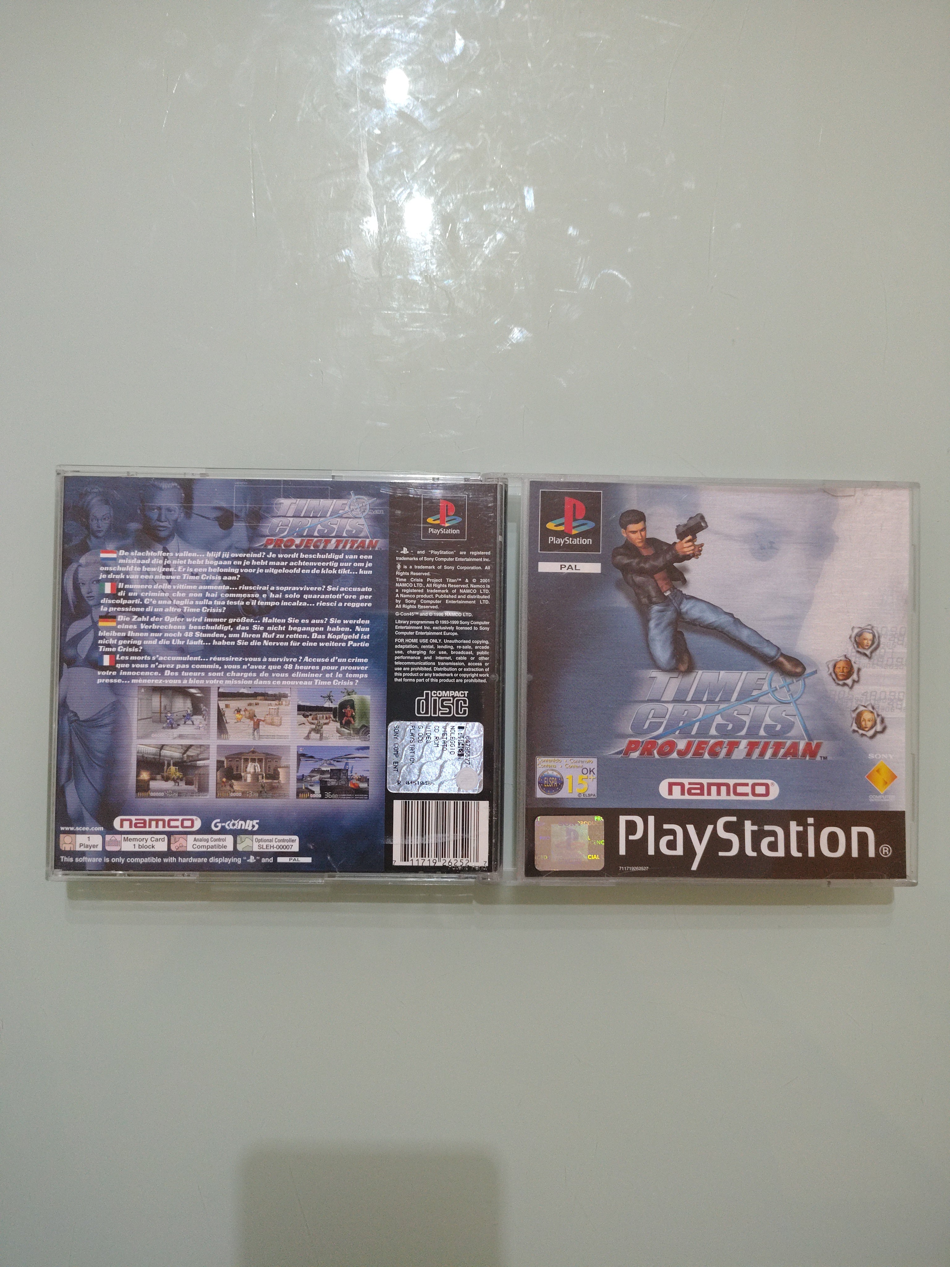 TIME CRISIS PROJECT TITAN  , PLAYSTATION 1