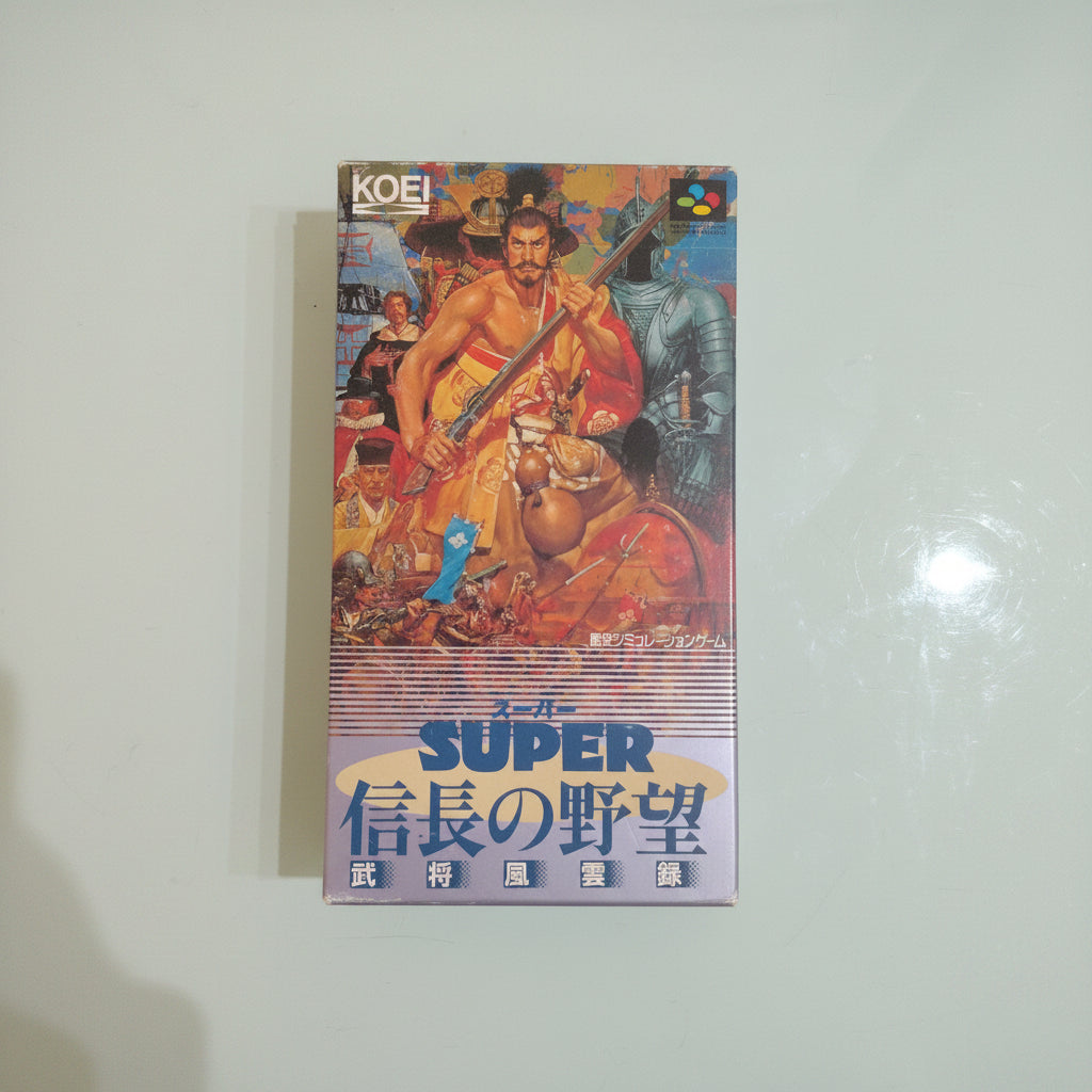 SUPER FAMICOM SNES NINTENDO  NOBUNAGA NO YABOU JAPAN