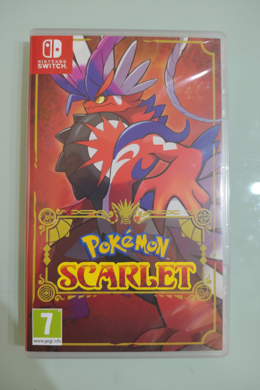 POKEMON SCARLATTO - NINTENDO SWITCH - NUOVO SIGILLATO PAL  VERSION REGION FREE