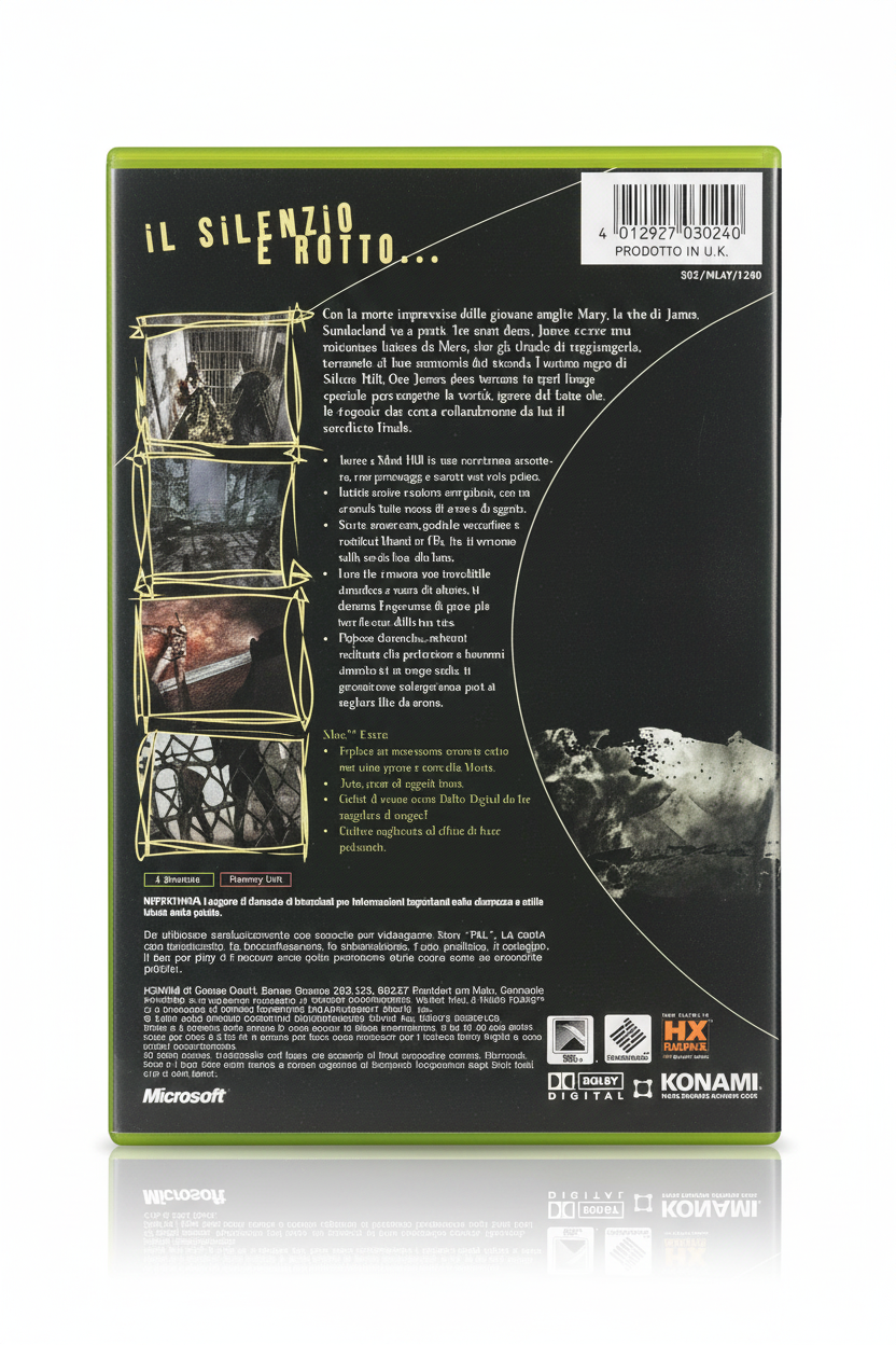 Silent Hill 2: Inner Fears (Microsoft Xbox, 2003) - PAL ITA