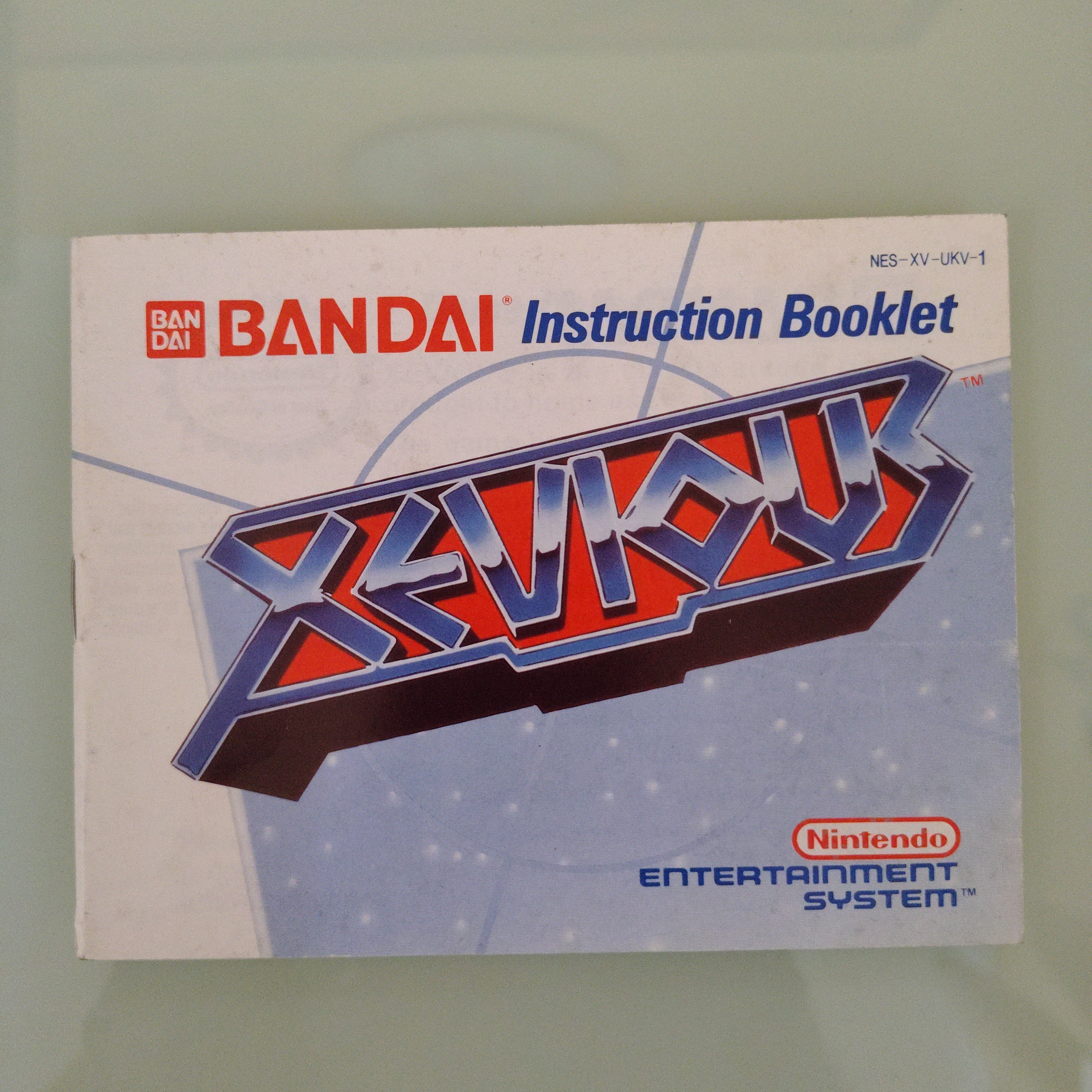 Xevious ( manuale istruzioni) nes