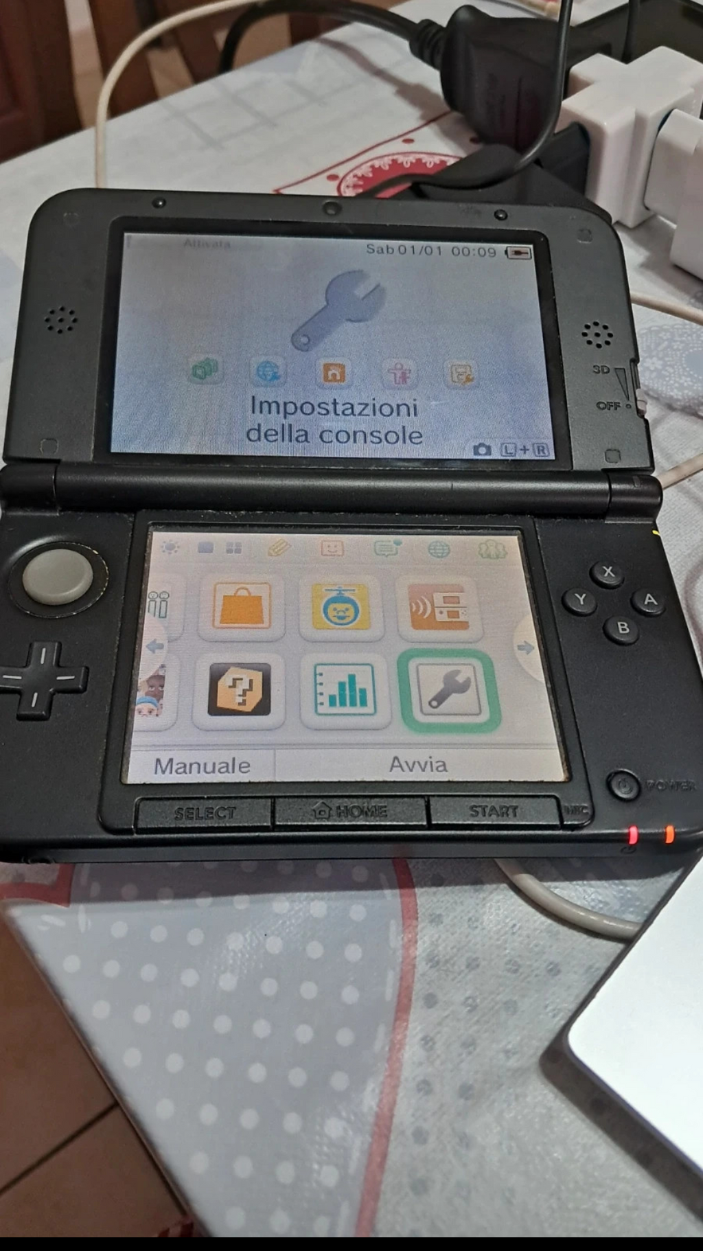 NINTENDO 3DS XL BLU BOXATO