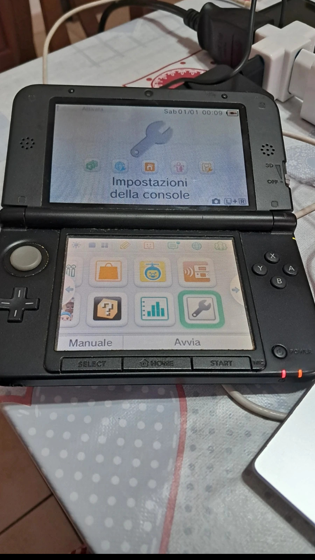 NINTENDO 3DS XL BLU BOXATO