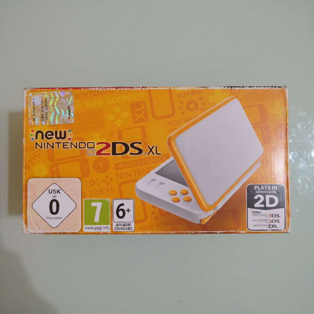 NINTENDO NEW 2DS XL BIANCO/ARANCIONE ( leggi)