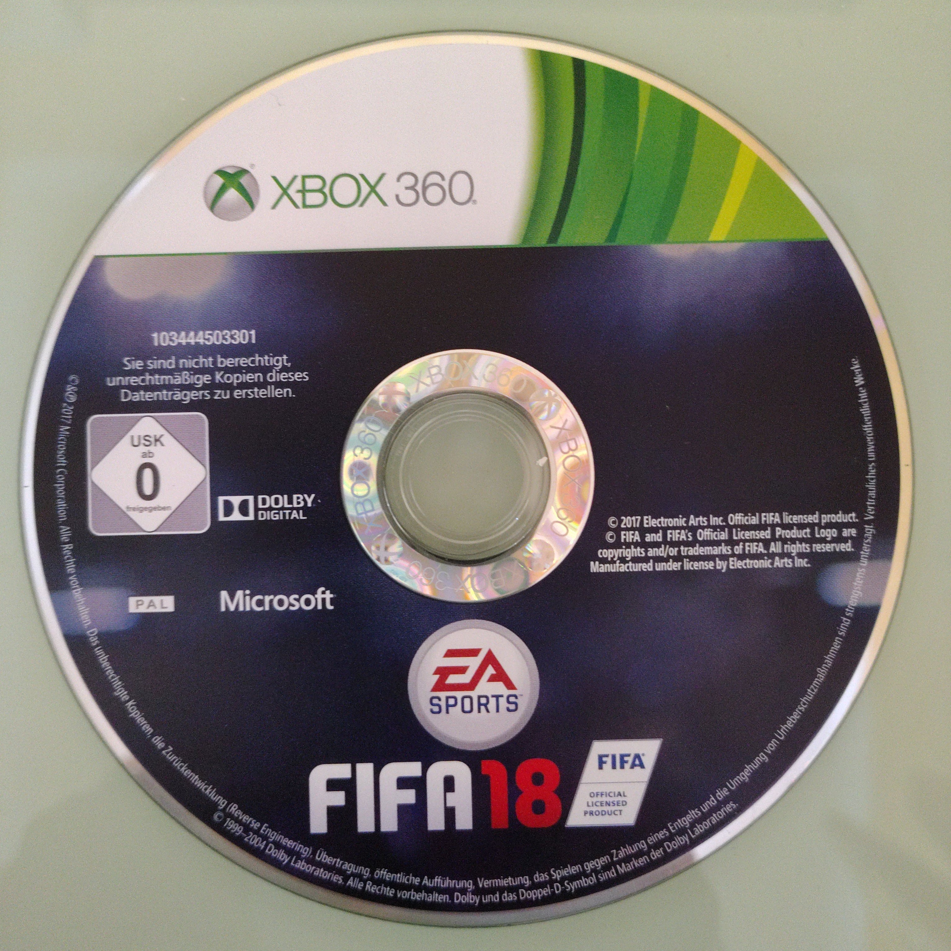 FIFA 18: Legacy Edition ( solo disco)