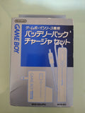 Nintendo GAMEBOY Battery Pack Charger MGB-002 MGB-003 Set ( nuovo)