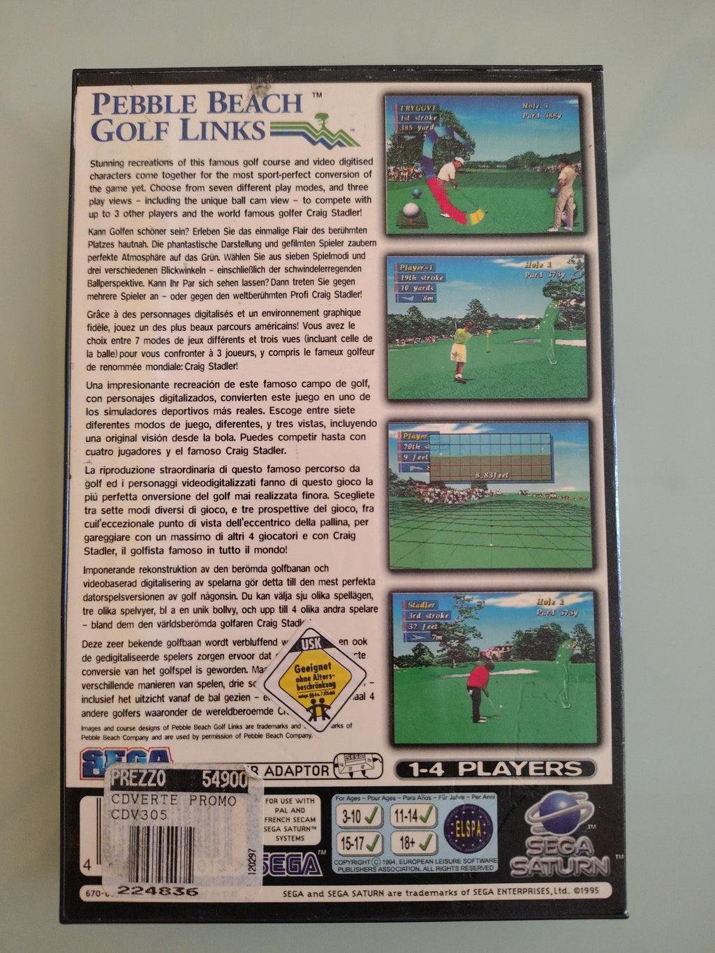 PEBBLE BEACH GOLF LINK PAL