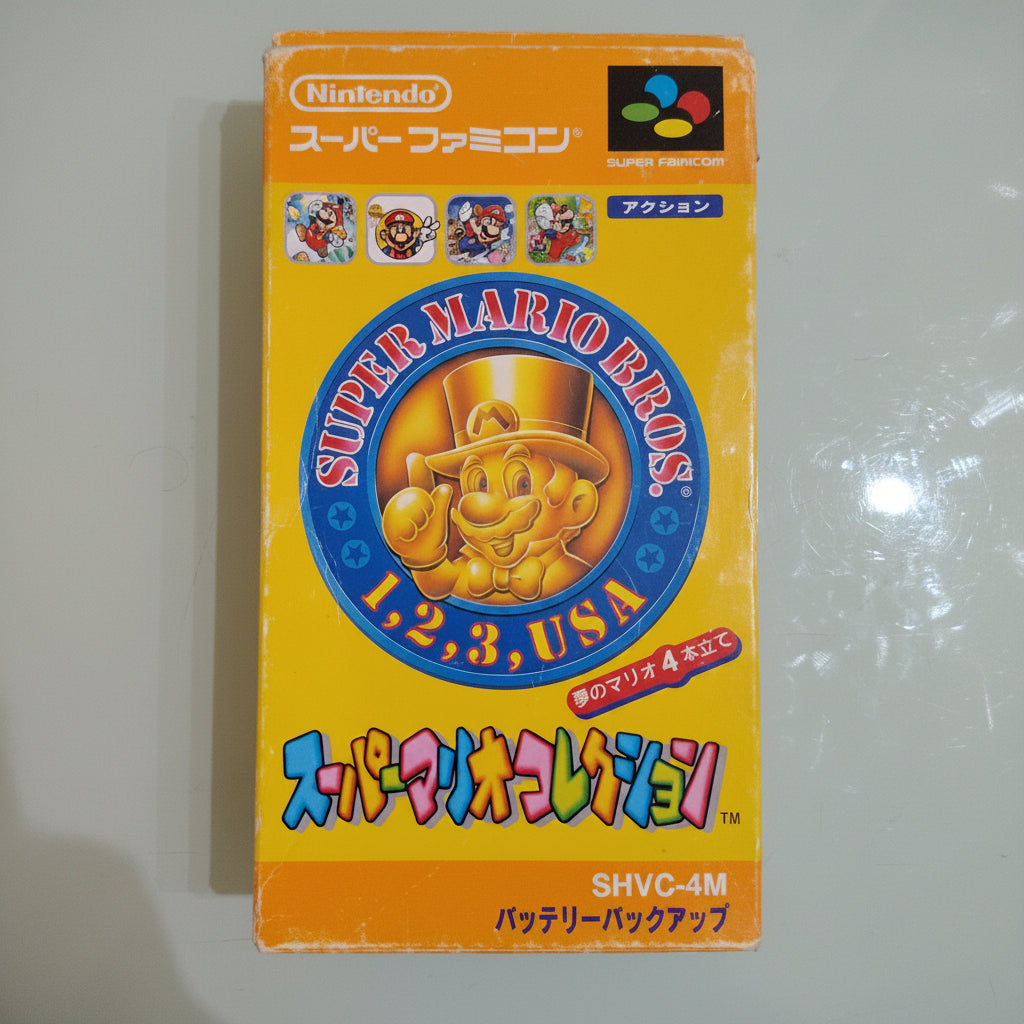 SUPER MARIO COLLECTION ALL-STARS BROS 1 2 3 NINTENDO SUPER FAMICOM SNES