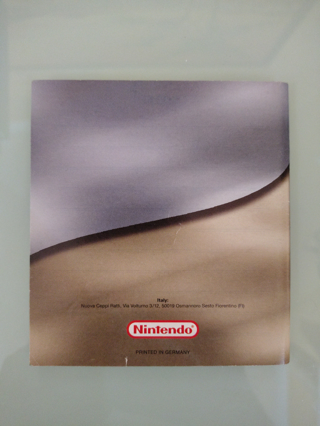 libretto pokemon oro argento originale nintendo game boy