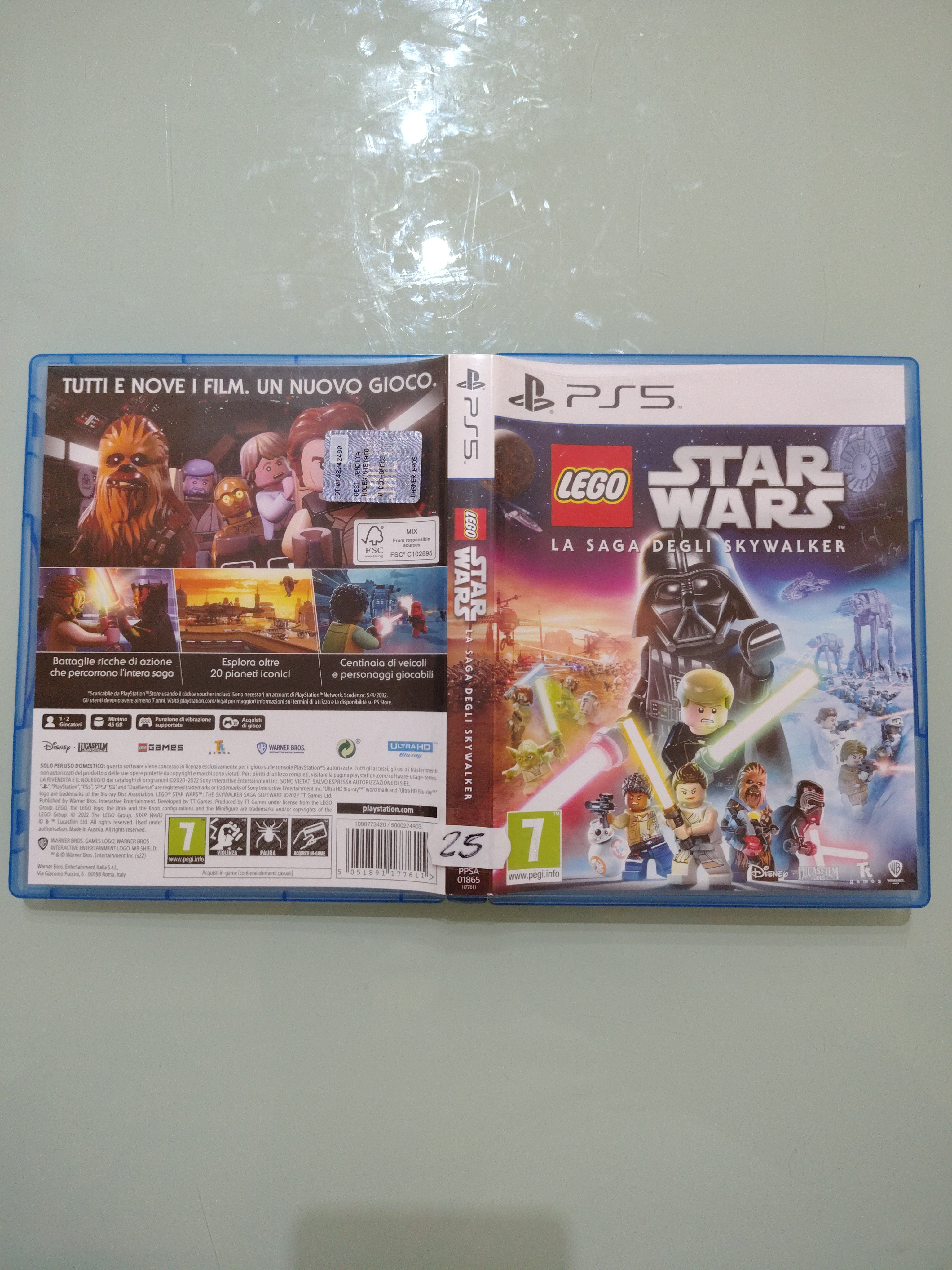LEGO STAR WARS LA SAGA DEGLI SKYWALKER - SONY PS5