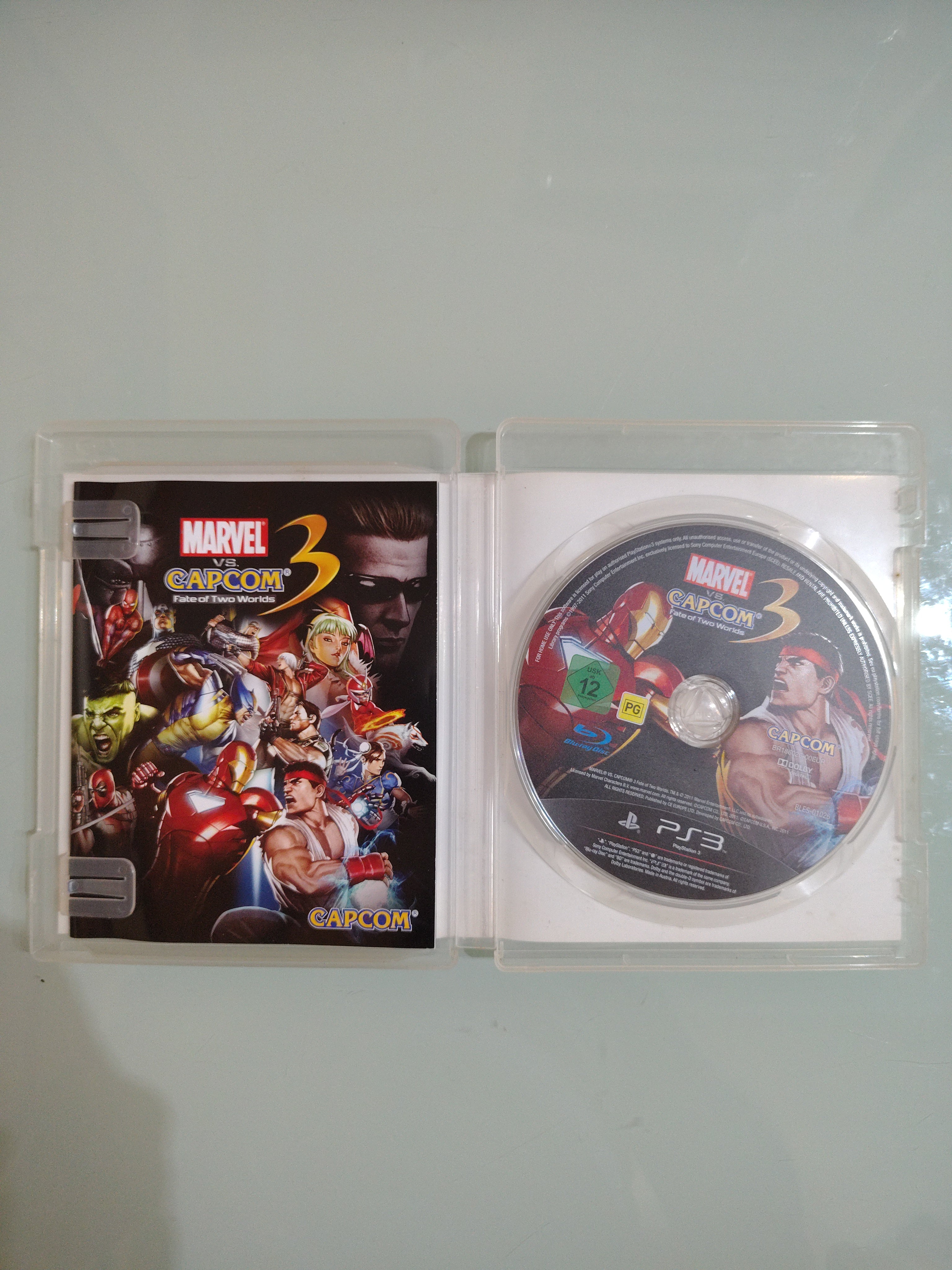 MARVEL VS CAPCOM FATE OF TWO WORLDS PS3 SONY ITALIANO