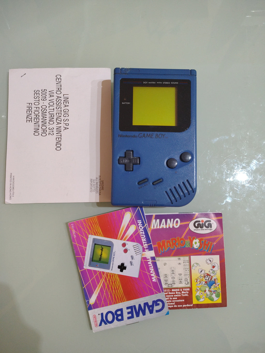 GAME BOY CLASSIC BLU BOXATO