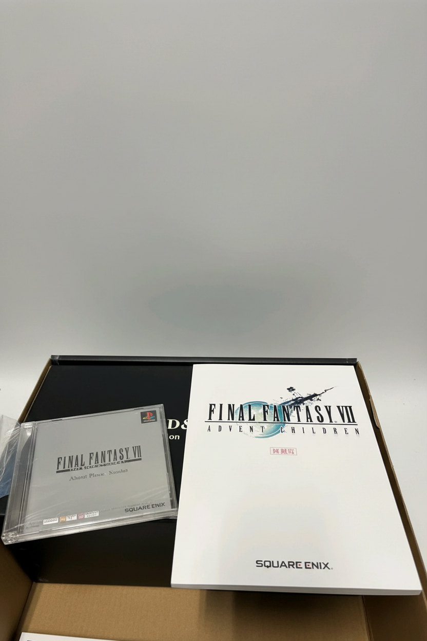 FINAL FANTASY VII PS1 ADVENT CHILDREN SONY PS1 LIMITED EDITION BOX JAPAN 2005