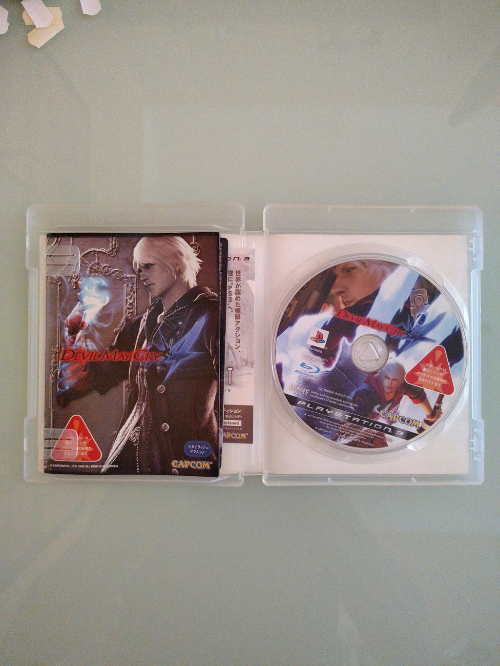 Devil May Cry 4 Sony PlayStation 3 Ps3 Game Japanese