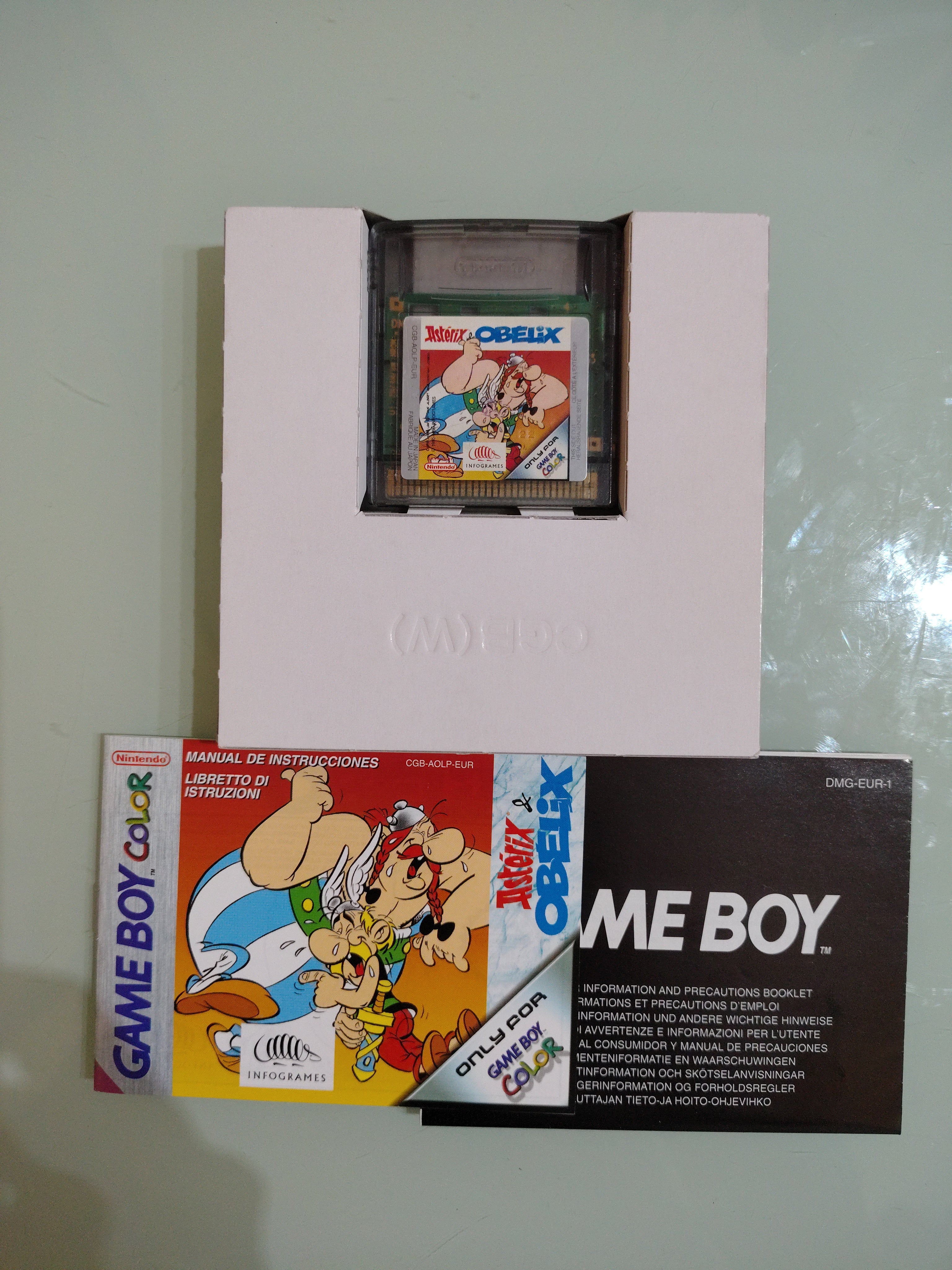 ASTERIX & OBELIX CIB Nintendo GAME BOY COLOR GBC Eur ITA / ESP