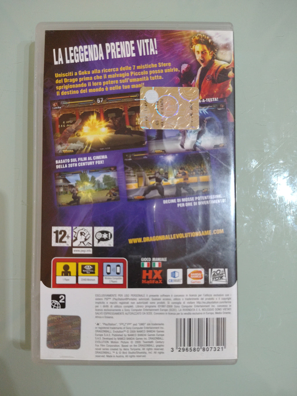 DRAGONBALL EVOLUTION  COPERTINA ITA