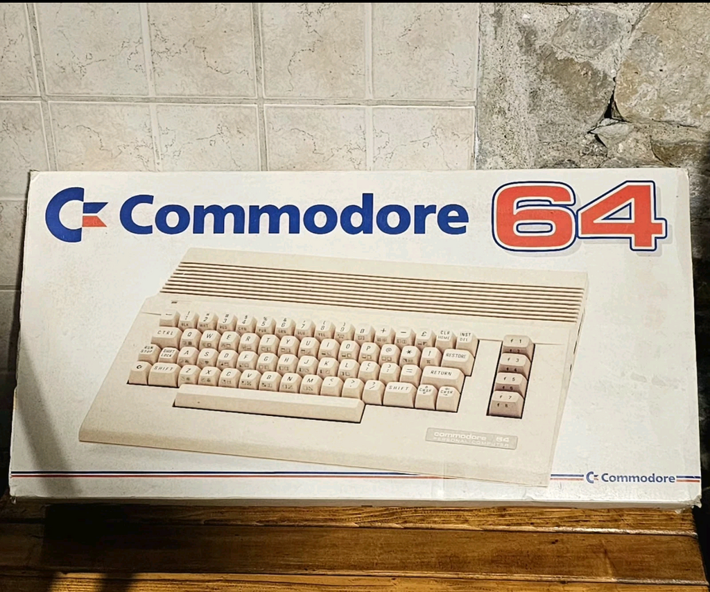 Commodore 64 Completo Boxato  Scatola + Polistiroli  Manuali Originali