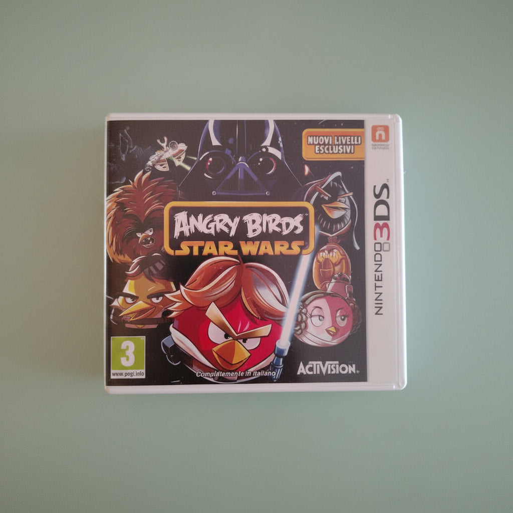ANGRY BIRDS STAR WARS - NINTENDO 3DS - USATO PERFETTAMENTE FUNZIONANTE - PAL
