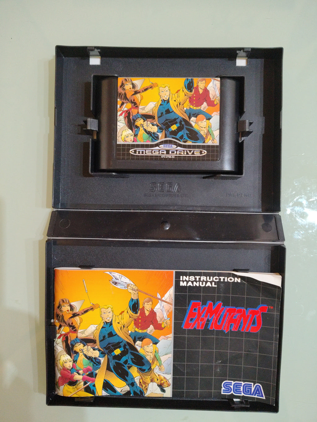 SEGA Mega Drive Game Ex-mutants - Boxato Completo