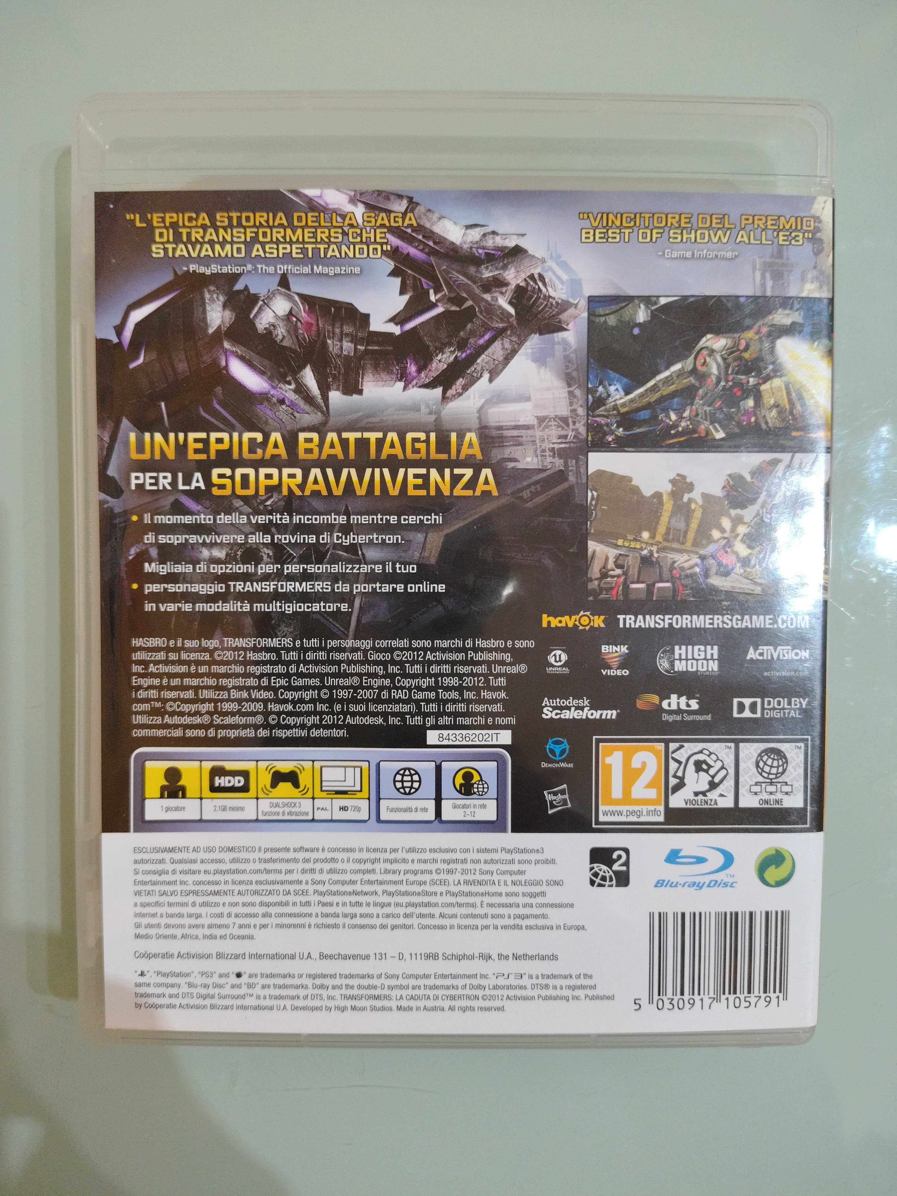 #Transformers La Caduta di Cybertron versione italiana