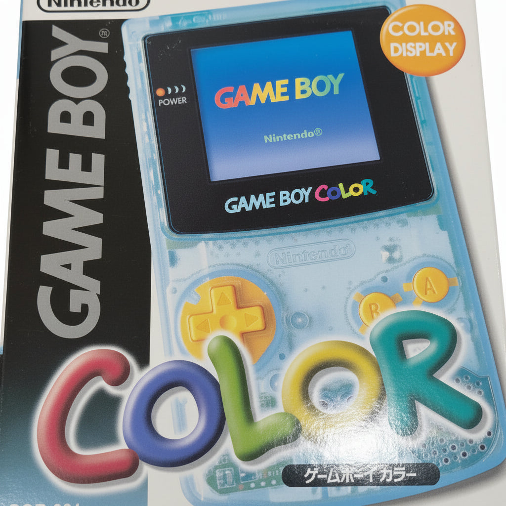 NINTENDO GAME BOY COLOR AZZURRO TRASPARENTE