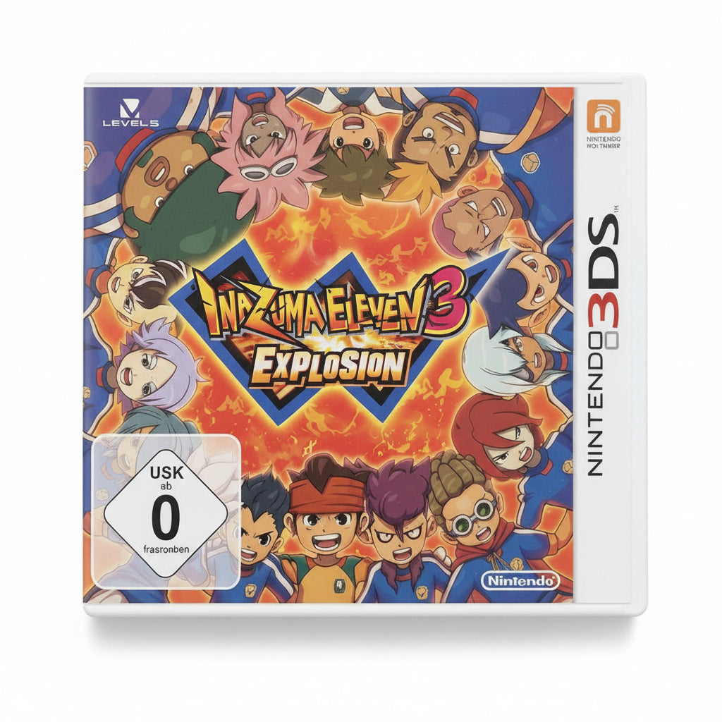 Inazuma Eleven 3 Fuoco Esplosivo GIOCO 3DS VERSIONE FR multilingua
