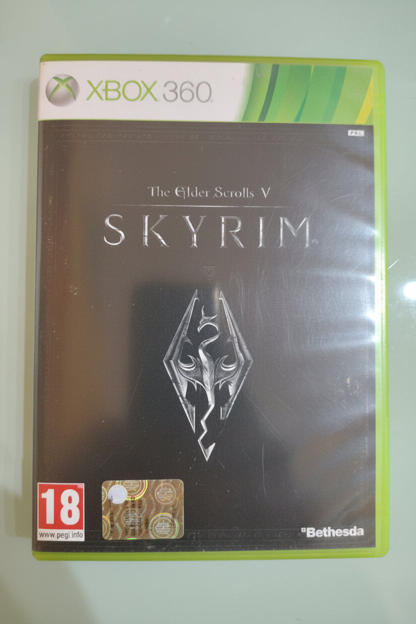 The Elder Scrolls V Skyrim 🇮🇹 ITA 🔥 PRIMA STAMPA Xbox 360 Completo + Mappa
