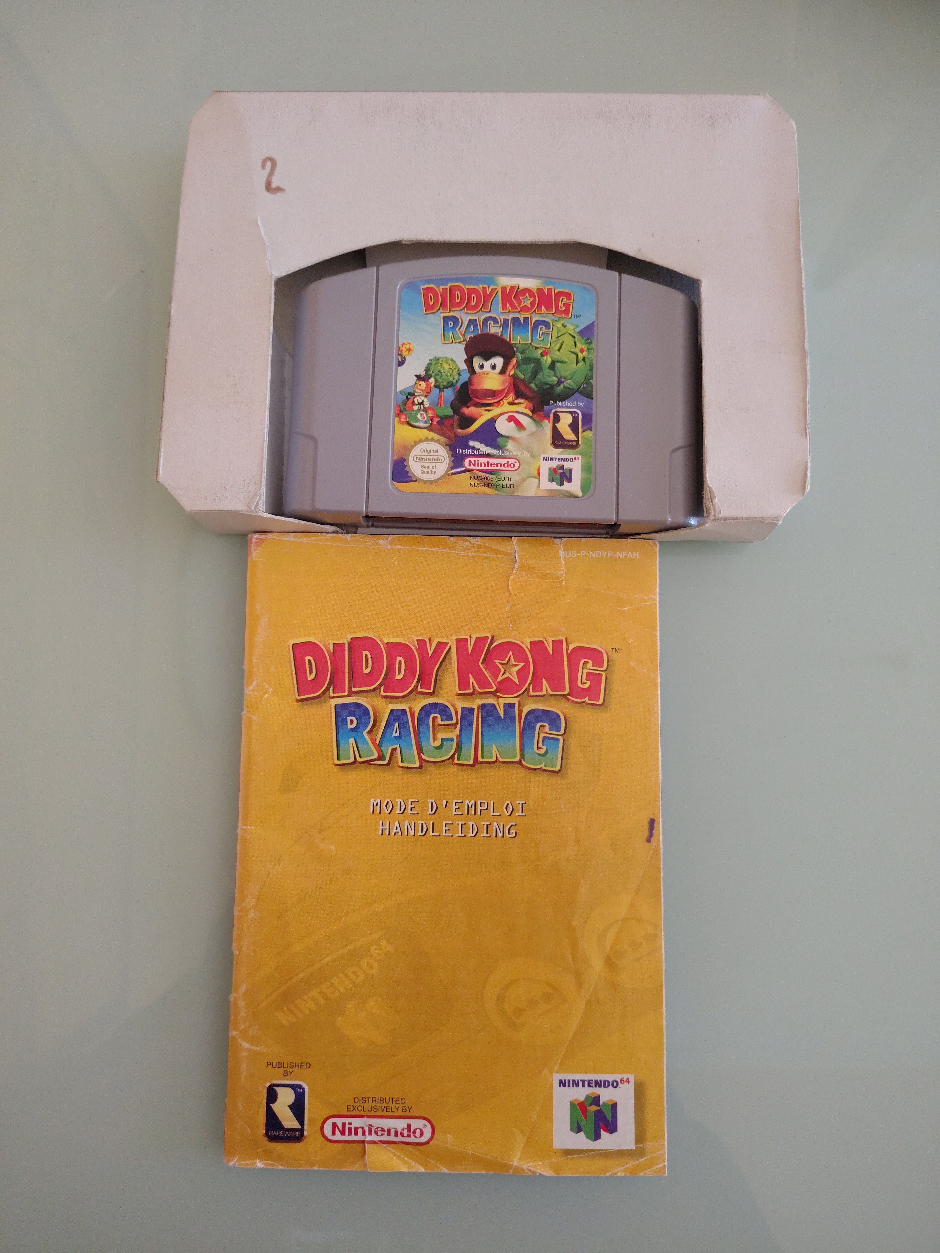 DIDDY KONG RANCING PAL