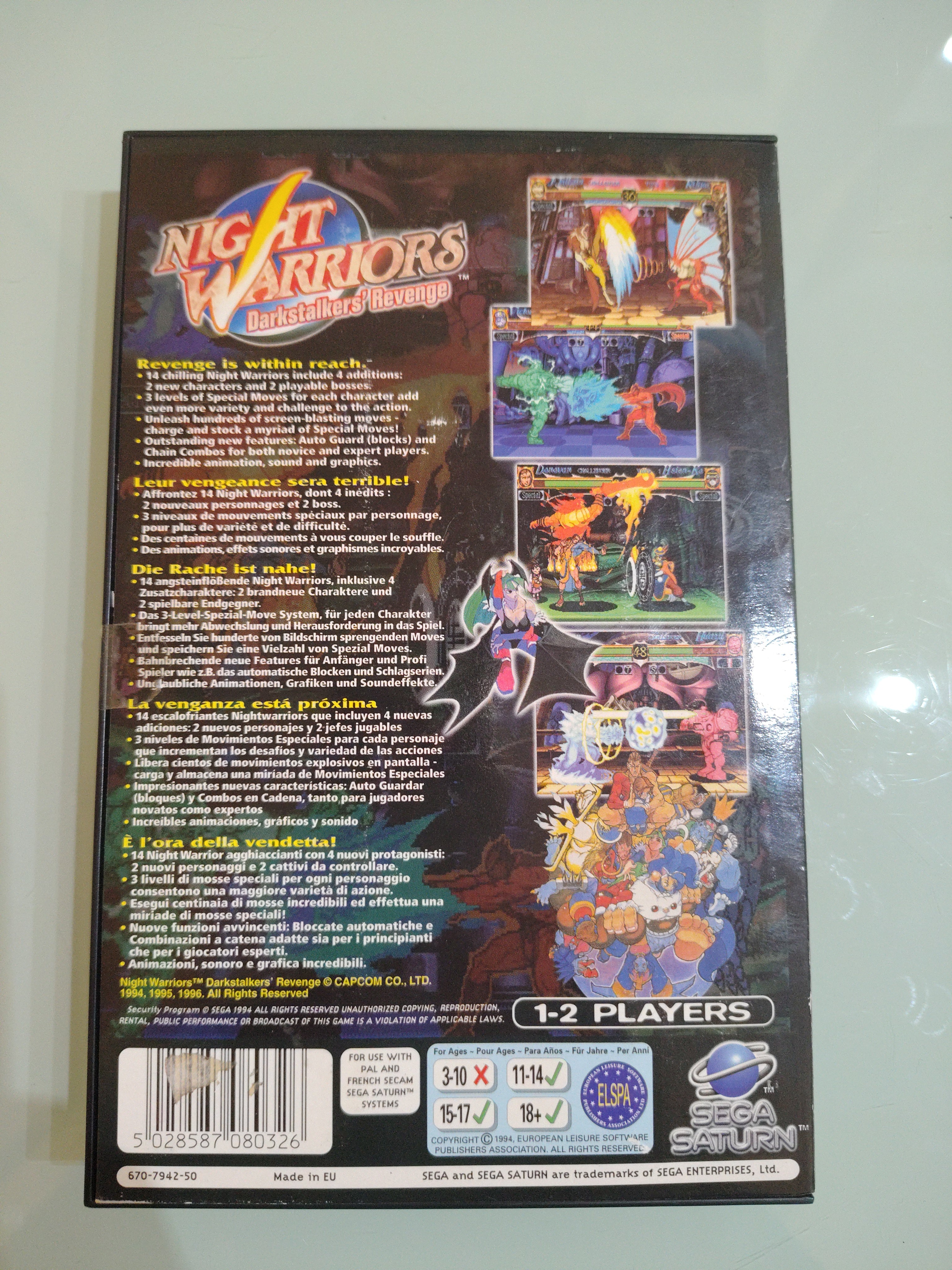 Night warriors darkstalkers' Revenge