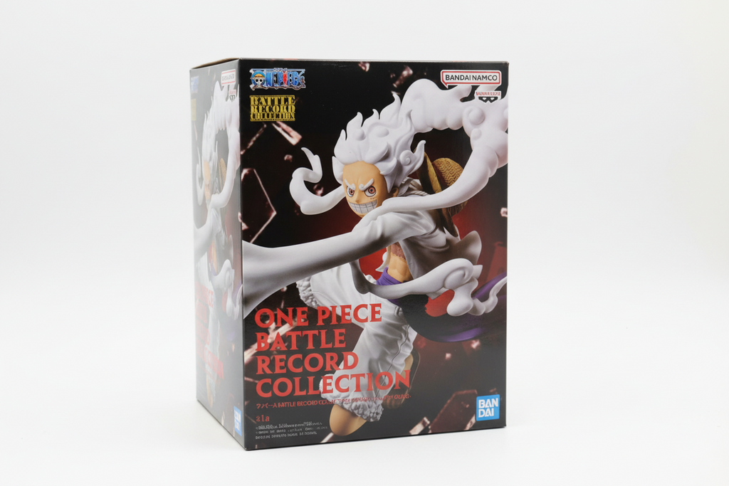 Modellino Anime One Piece Monkey D Luffy Gear5 Nika Battle Record Collezione