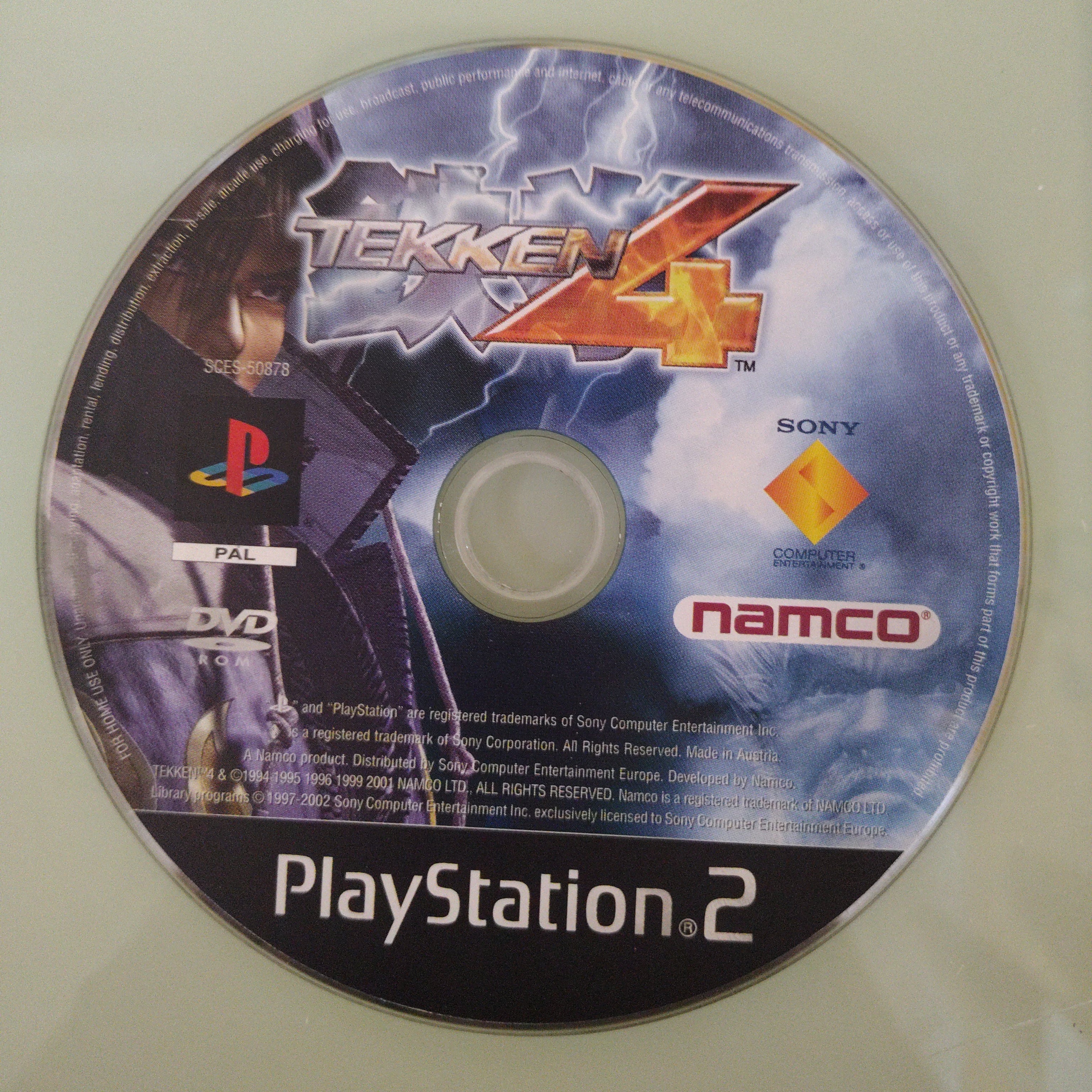Tekken 4  gioco solo disco
