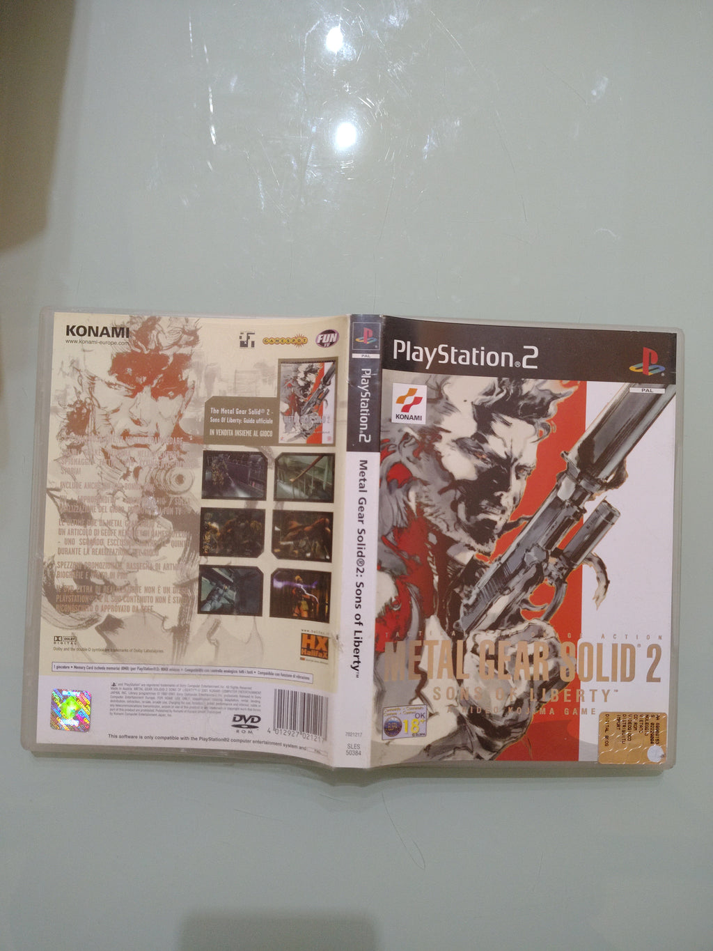 Metal Gear Solid 2 Sons of Liberty GIOCO PS2 VERSIONE ITALIANA