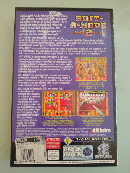 BUST A MOVE 2 arcade edition