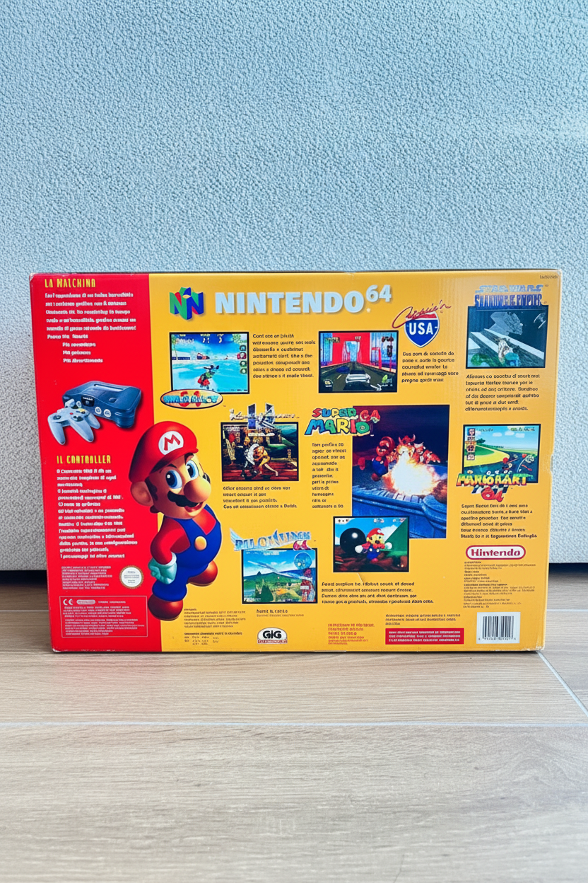 Nintendo 64 PAL boxata ottima completa