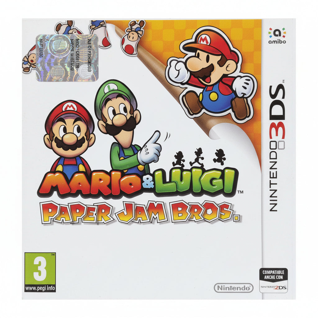 MARIO & LUIGI PAPER JAM BROS - NINTENDO 3DS  PAL ita