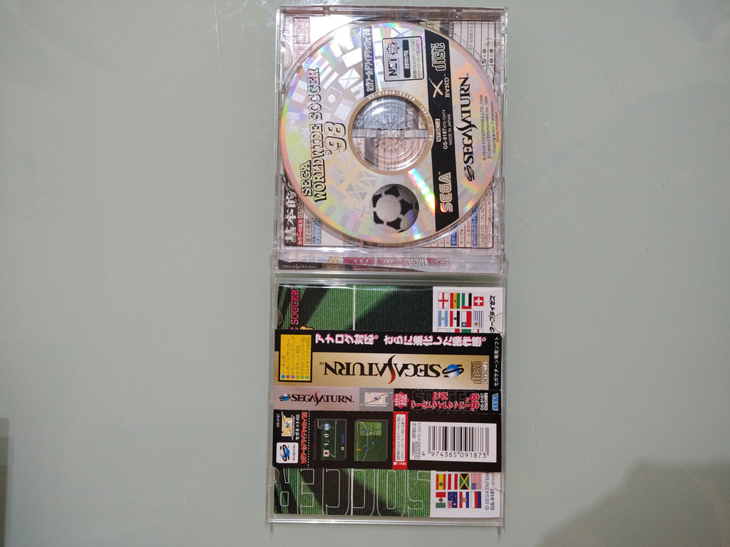 Videogioco Sega Saturn SS SEGA Worldwide Soccer 1998 dal Giappone NTSC-J