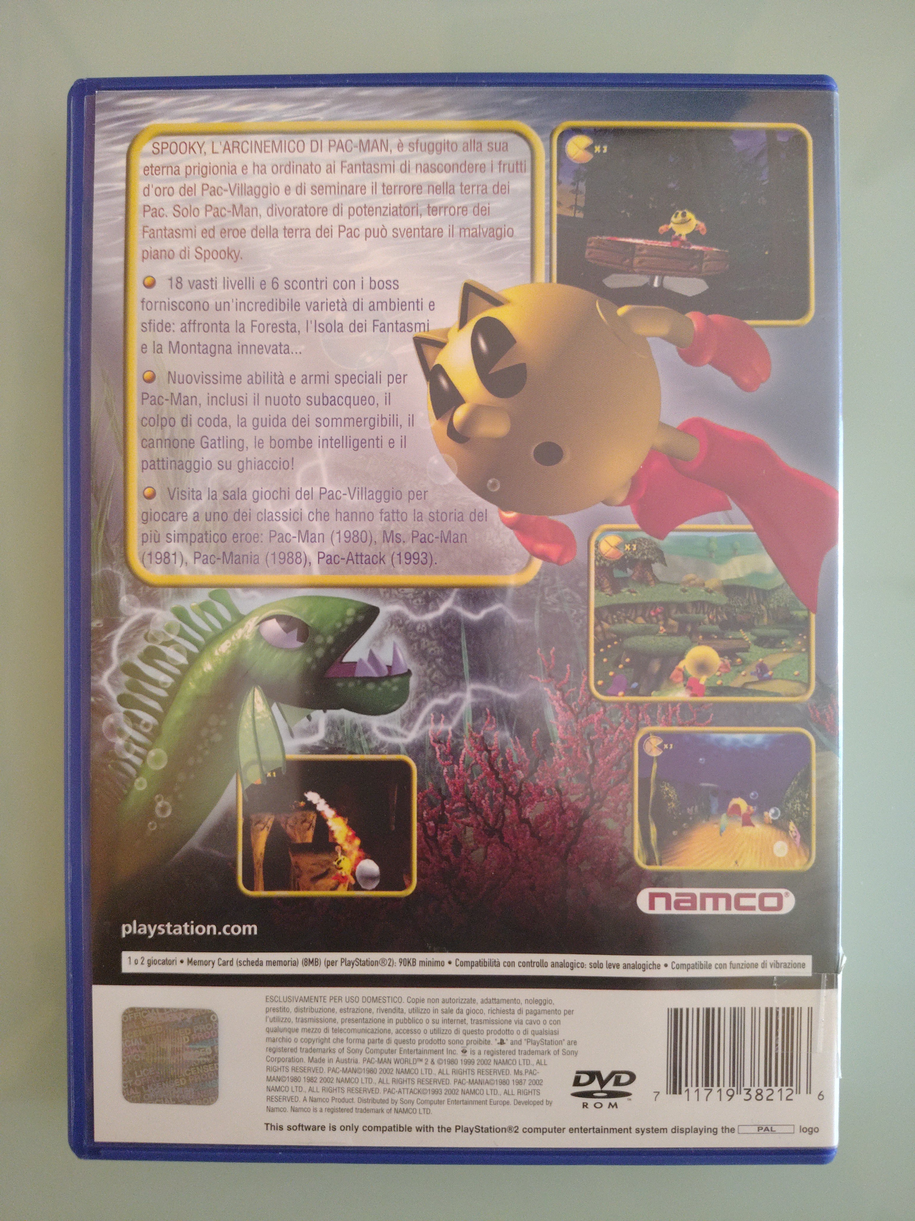 Pacman World 2 GIOCO PS2 IN ITALIANO