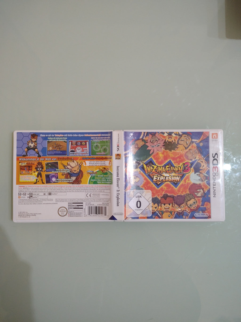 Inazuma Eleven 3 Fuoco Esplosivo GIOCO 3DS VERSIONE FR multilingua