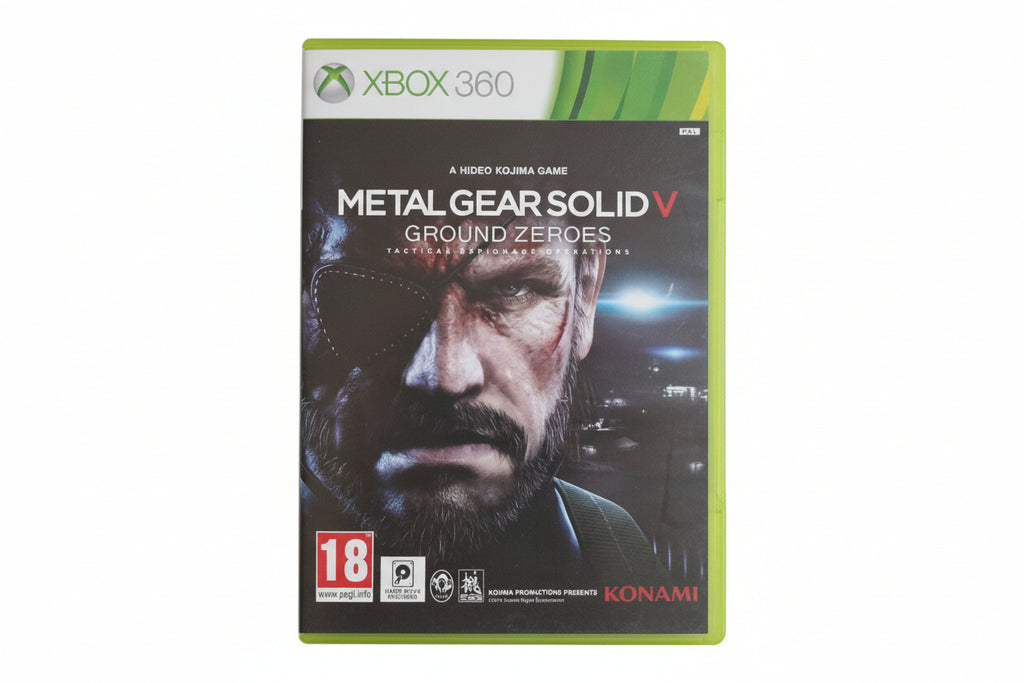 METAL GEAR SOLID V GROUND ZEROES  COPERTINA ENG