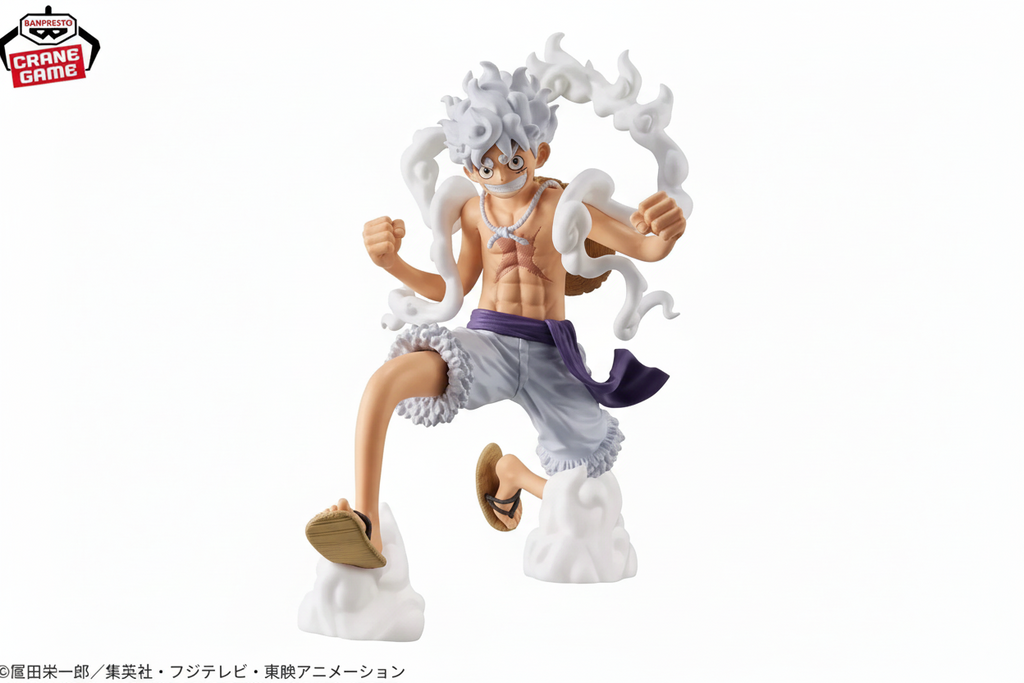 ONE PIECE - Monkey D Luffy Gear 5 Grandista Figure Originale Giapponese Bandai