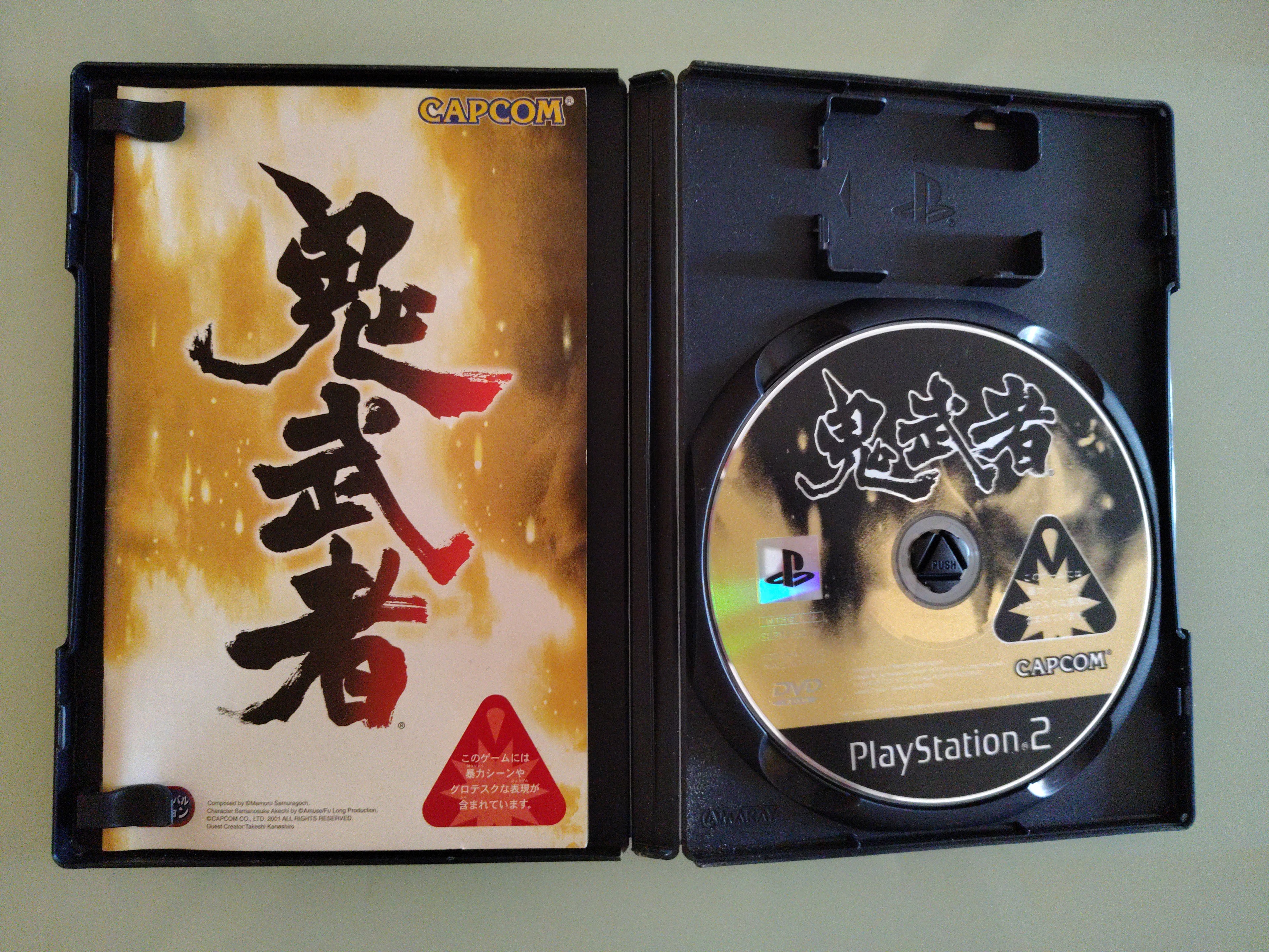 ONIMUSHA WARLORDS CAPCOM    SONY PS2  JAP NTSC