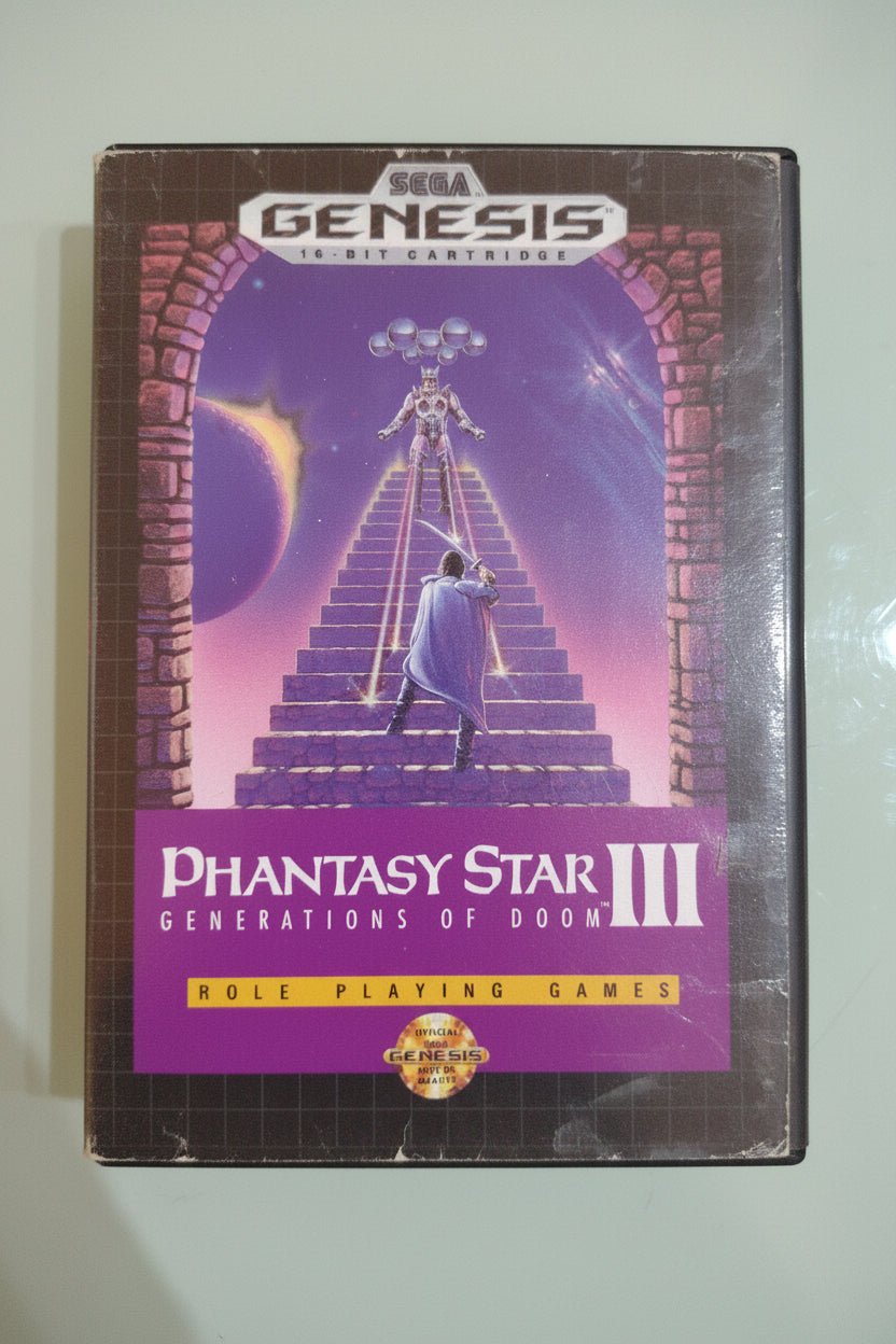 Phantasy Star III 3 - Gioco Sega Mega Drive buone  condizioni