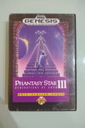 Phantasy Star III 3 - Gioco Sega Mega Drive buone  condizioni