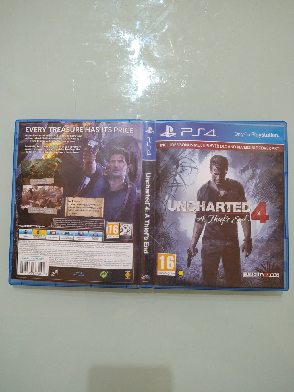 Uncharted 4 Fine di un Ladro PS4 Playstation 4