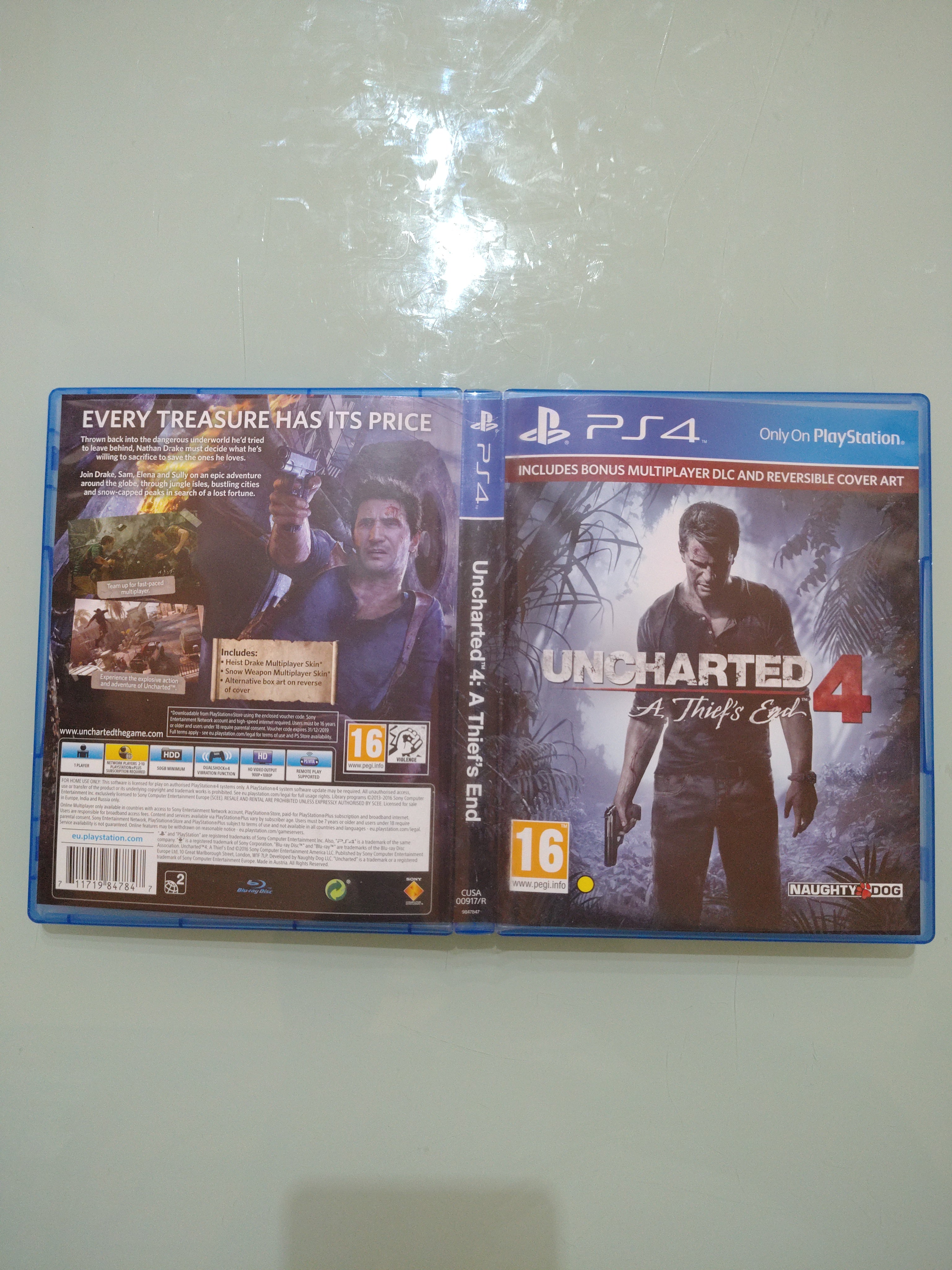 Uncharted 4 Fine di un Ladro PS4 Playstation 4