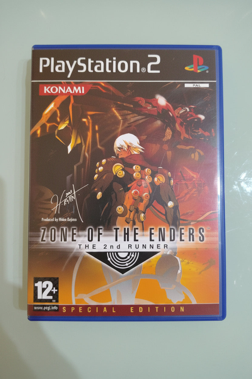 ZONE OF THE ENDERS THE 2ND RUNNER SPECIAL EDITION SECOND PS2 PAL ITA COMPLETO