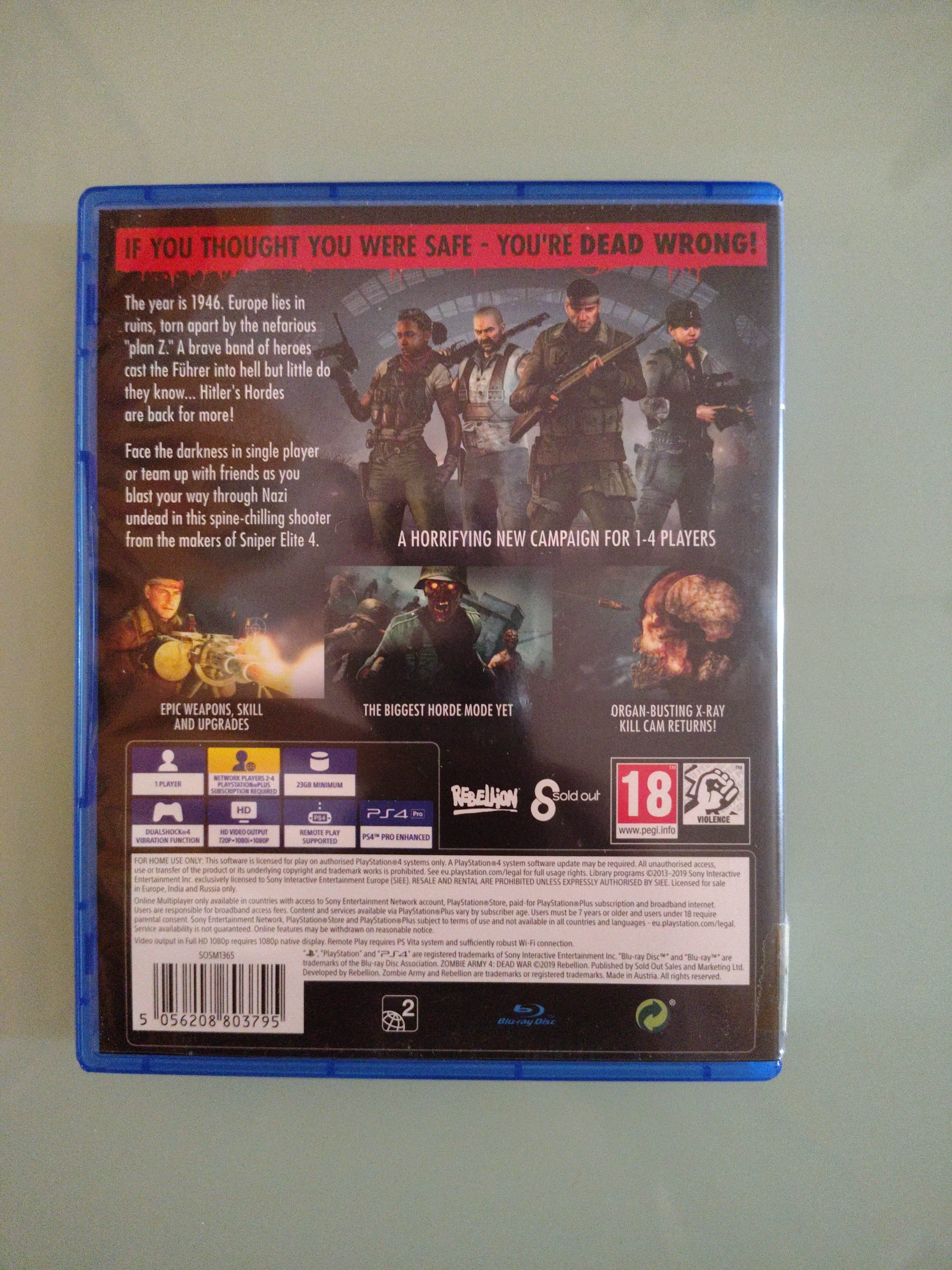 Zombie Army 4: Dead War  (funzionante)