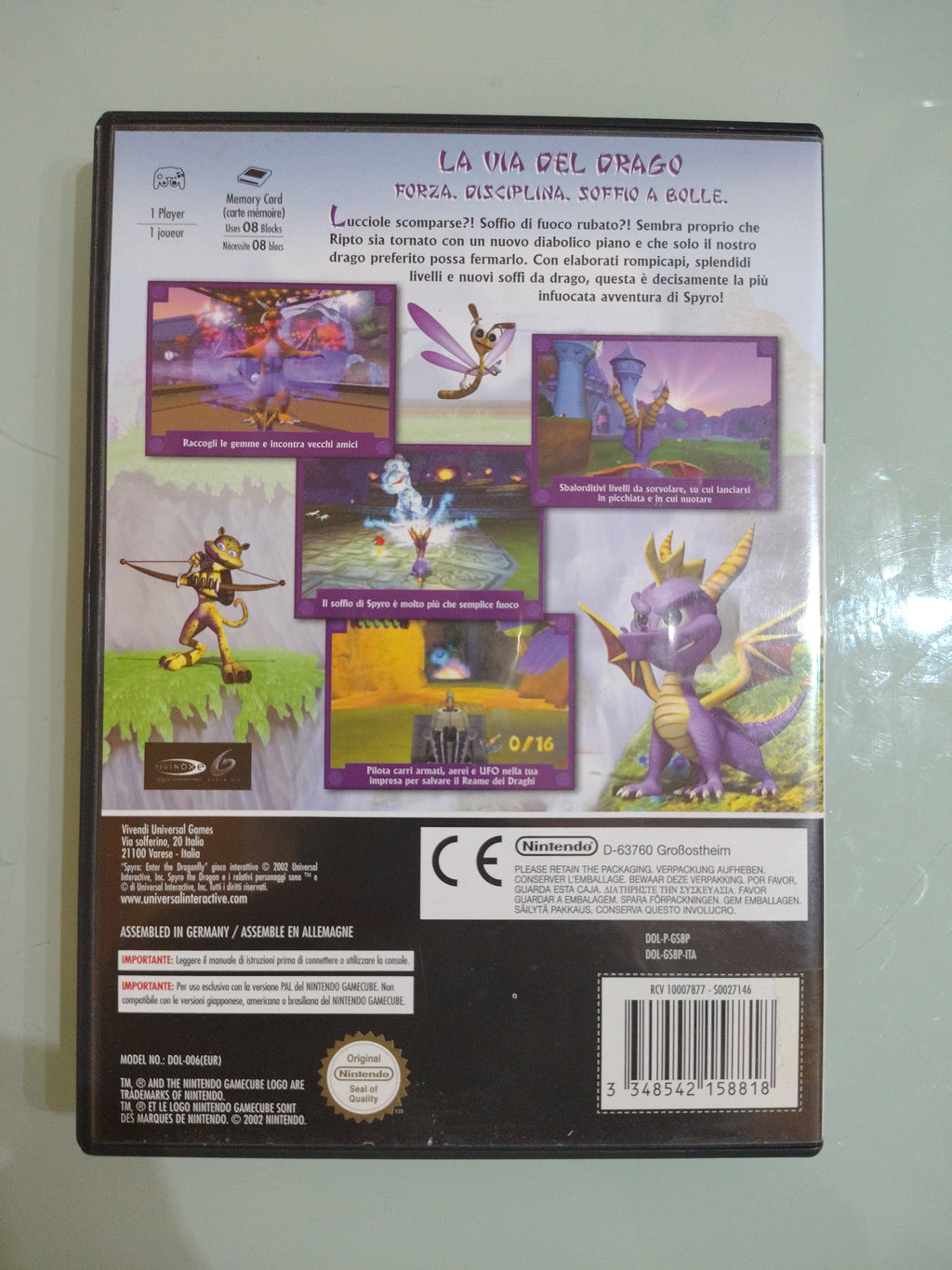 Gioco SPYRO ENTER THE DRAGONFLY PAL ita